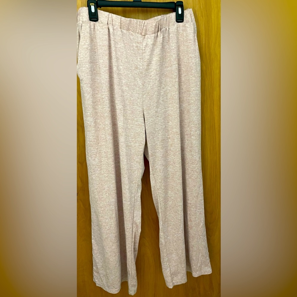 Pink Flowy Pants